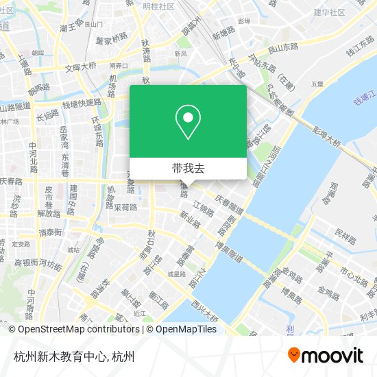 杭州新木教育中心地图
