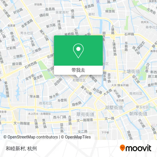 和睦新村地图