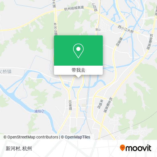 新河村地图