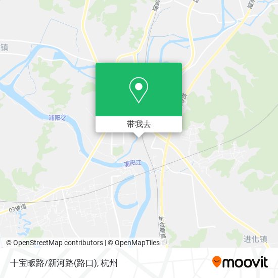 十宝畈路/新河路(路口)地图