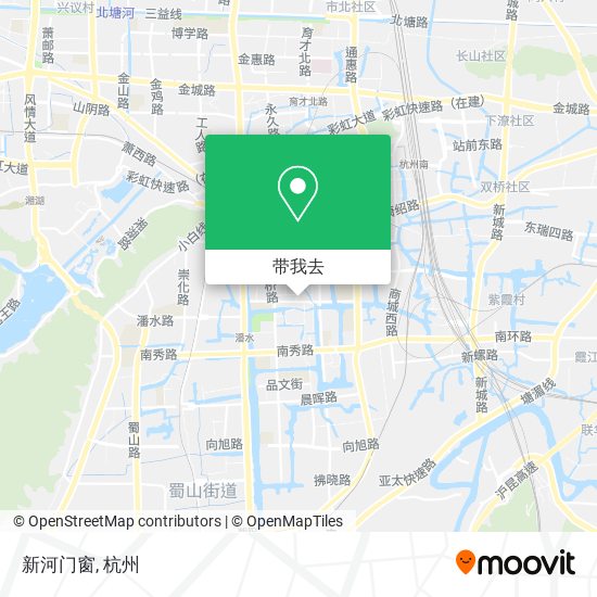 新河门窗地图
