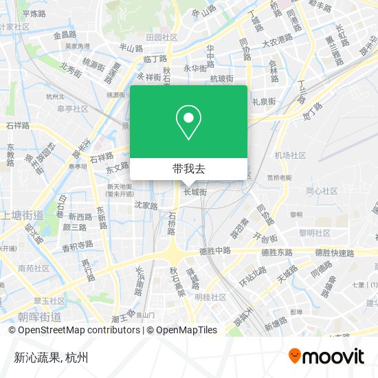 新沁蔬果地图
