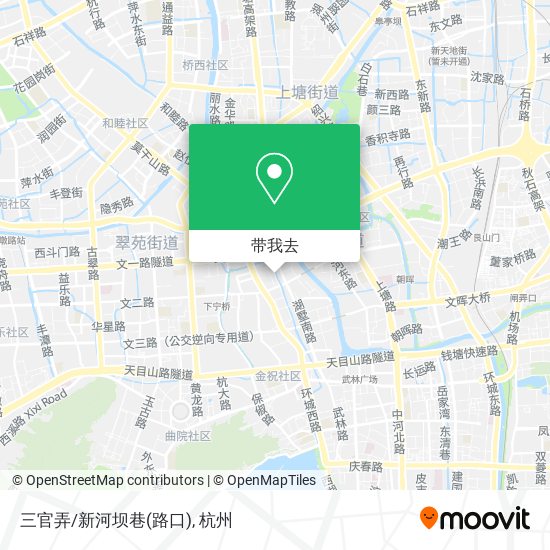 三官弄/新河坝巷(路口)地图