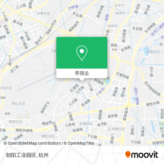 朝阳工业园区地图