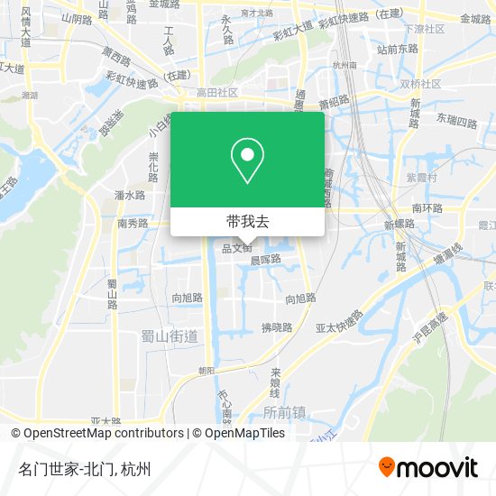 名门世家-北门地图
