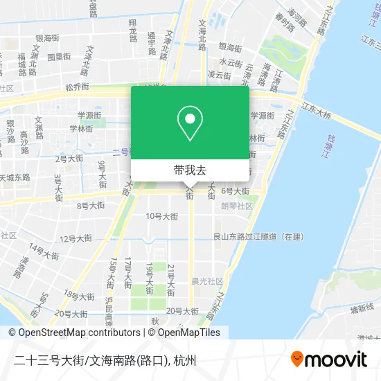 二十三号大街/文海南路(路口)地图