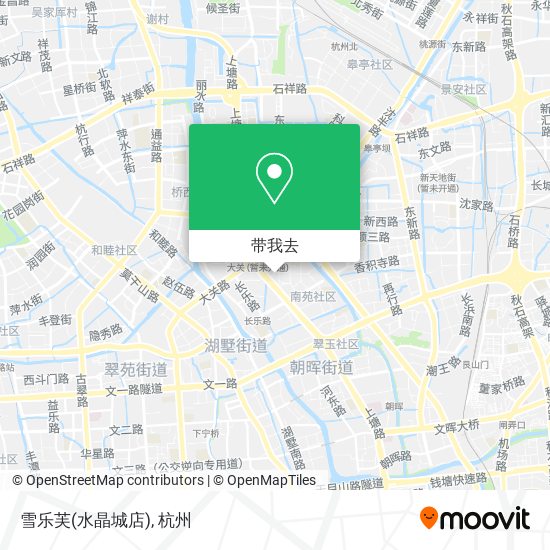 雪乐芙(水晶城店)地图