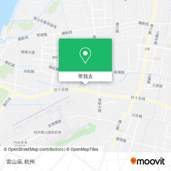 雷山庙地图