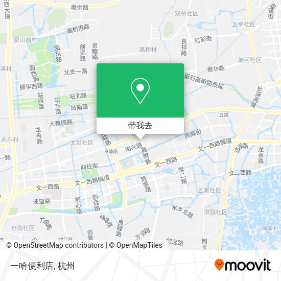 一哈便利店地图