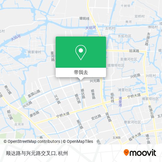 顺达路与兴元路交叉口地图