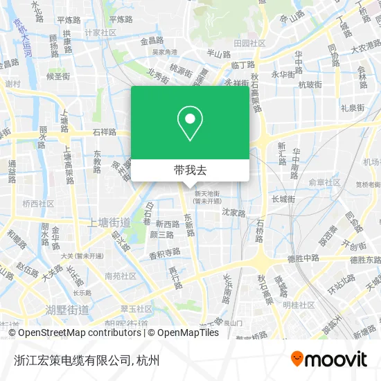 浙江宏策电缆有限公司地图