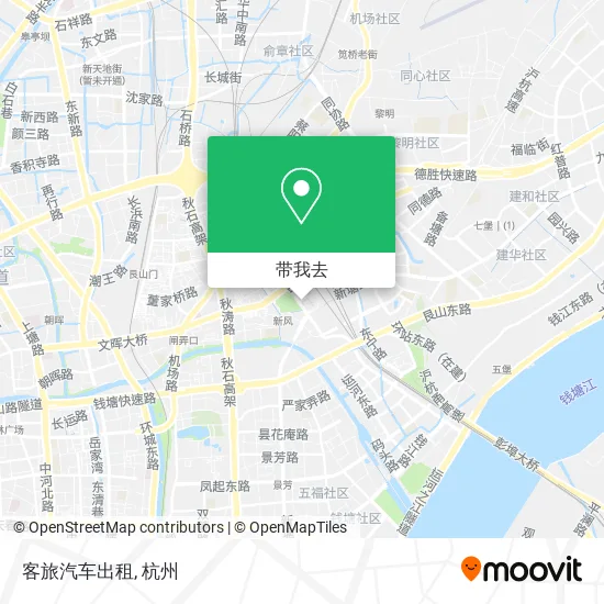 客旅汽车出租地图