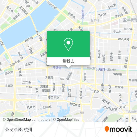茶良油漆地图