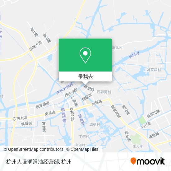 杭州人鼎润滑油经营部地图
