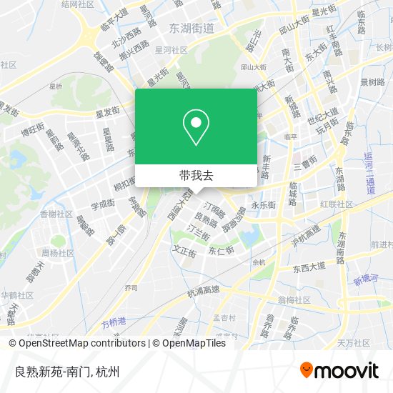 良熟新苑-南门地图