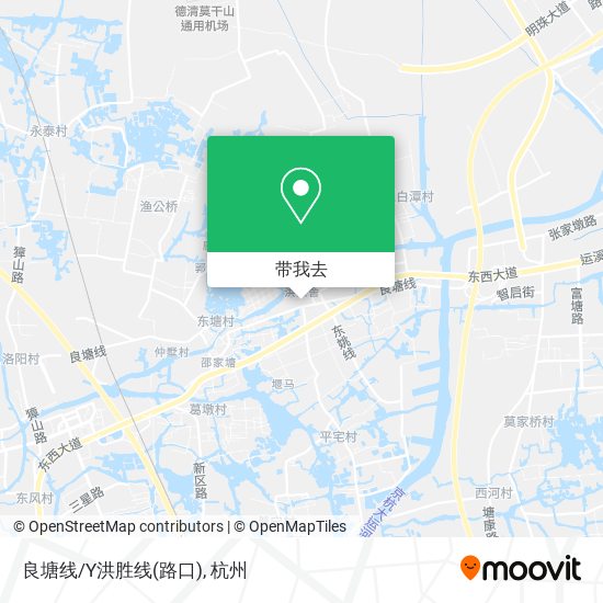 良塘线/Y洪胜线(路口)地图