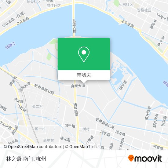 林之语-南门地图