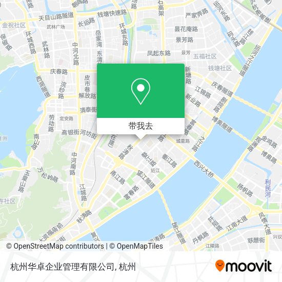 杭州华卓企业管理有限公司地图