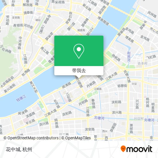 花中城地图