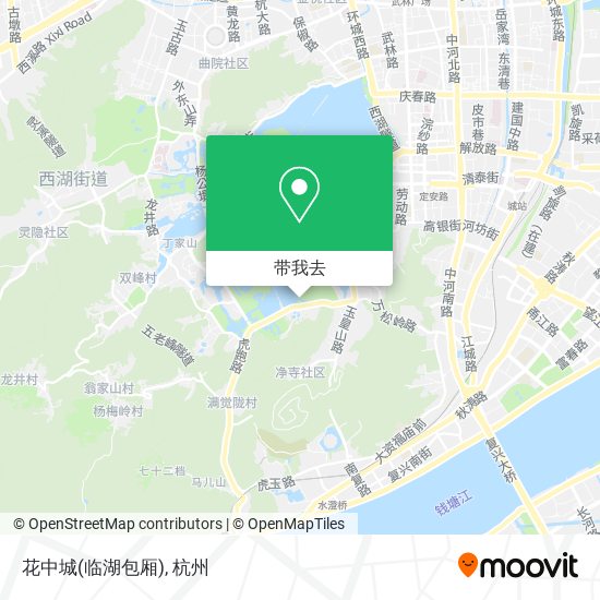花中城(临湖包厢)地图
