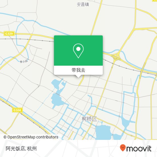 阿光饭店地图