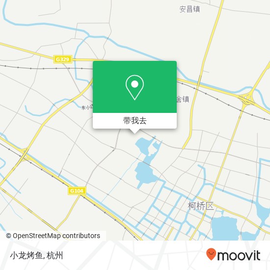 小龙烤鱼地图