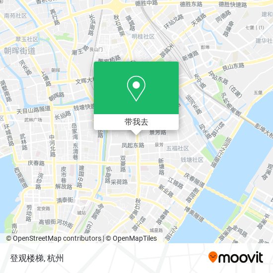 登观楼梯地图