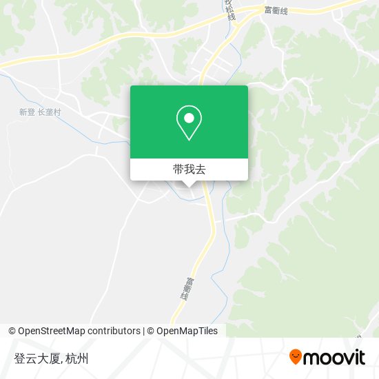 登云大厦地图