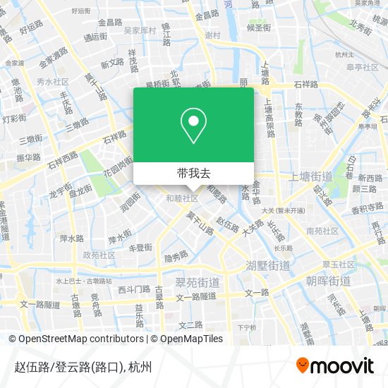 赵伍路/登云路(路口)地图