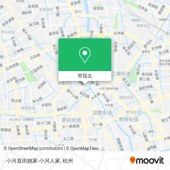 小河直街姚家-小河人家地图