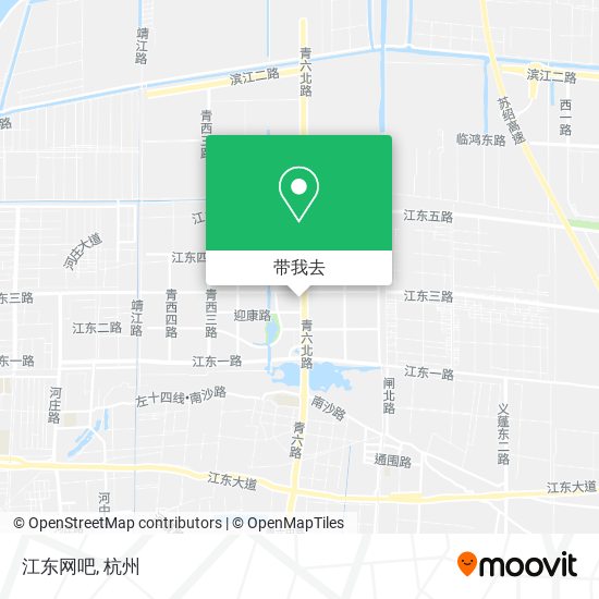 江东网吧地图