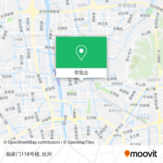 杨家门118号楼地图