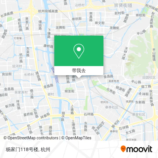 杨家门118号楼地图