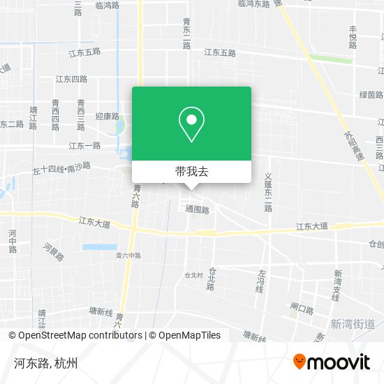 河东路地图
