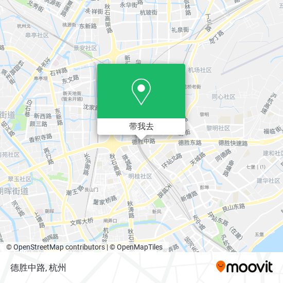 德胜中路地图