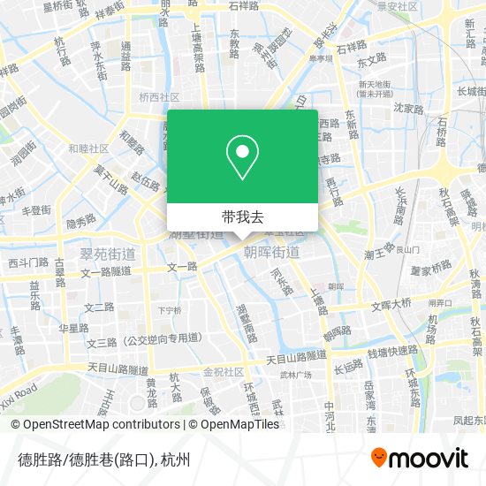 德胜路/德胜巷(路口)地图