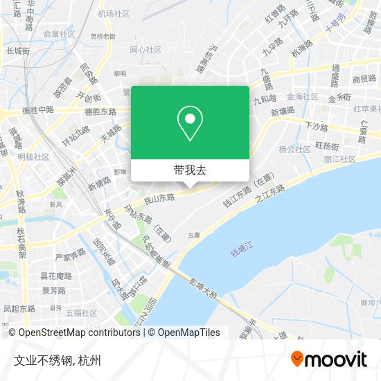文业不绣钢地图