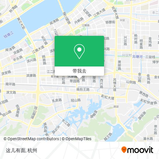 这儿有面地图