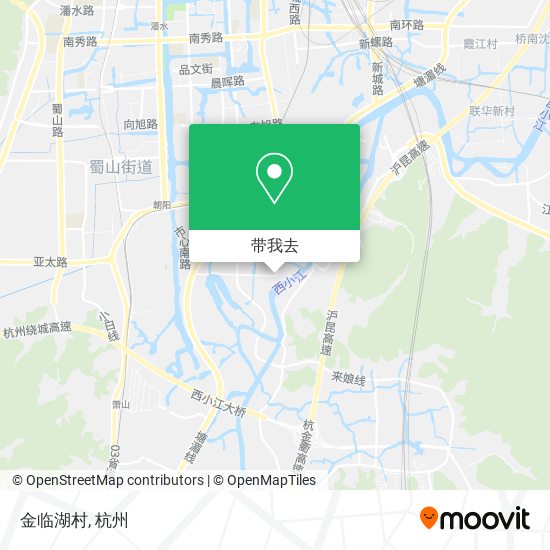 金临湖村地图