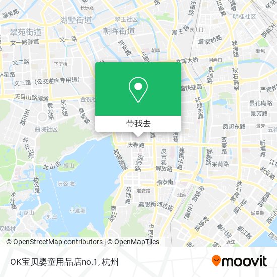 OK宝贝婴童用品店no.1地图