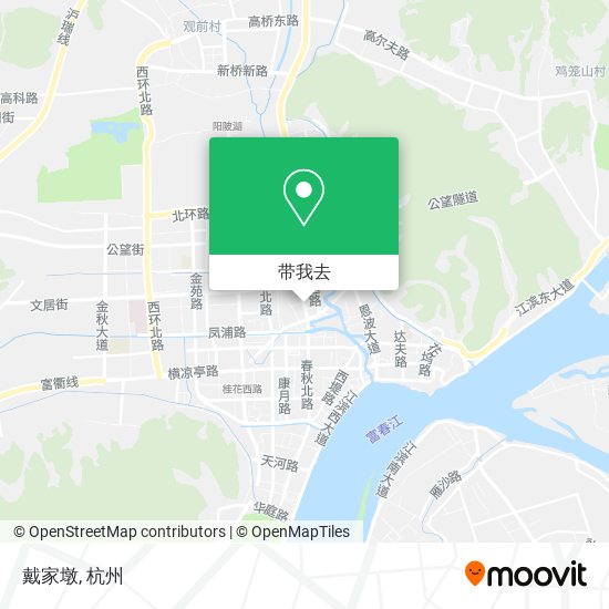 戴家墩地图