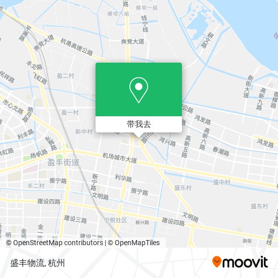 盛丰物流地图
