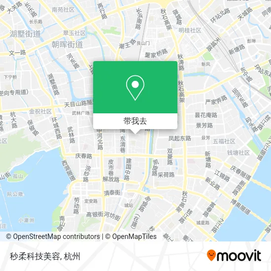 秒柔科技美容地图