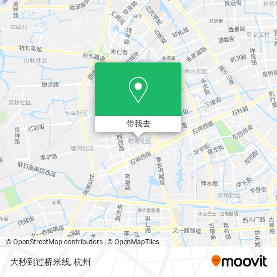 大秒到过桥米线地图