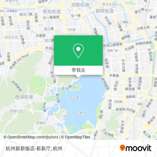 杭州新新饭店-新新厅地图
