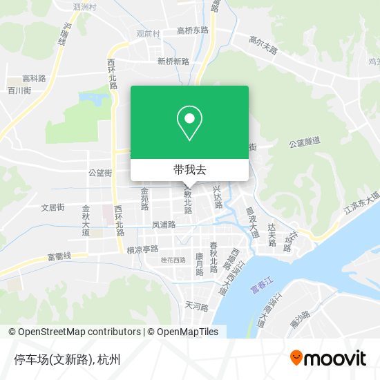 停车场(文新路)地图