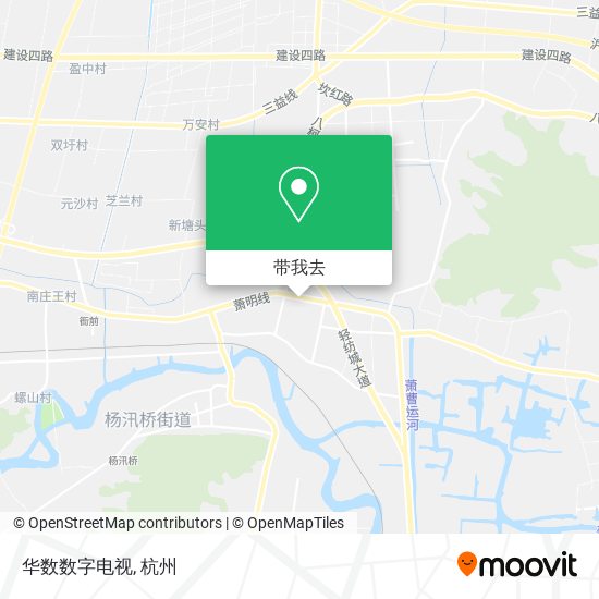 华数数字电视地图