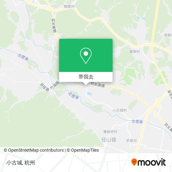 小古城地图