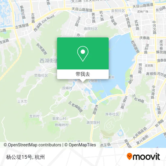 杨公堤15号地图