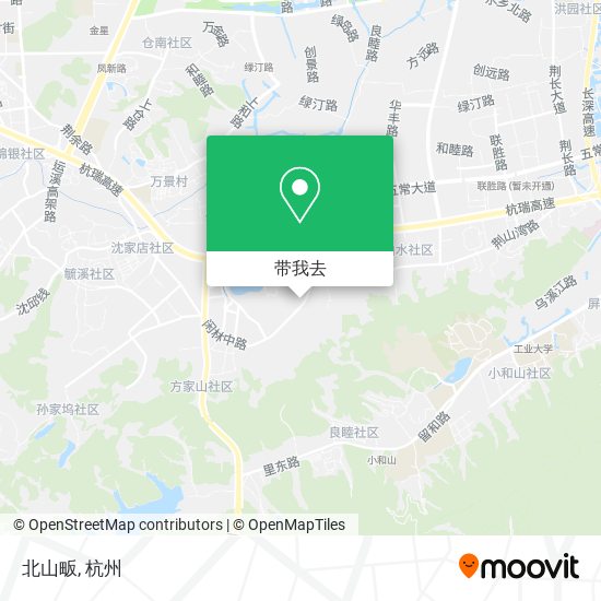 北山畈地图